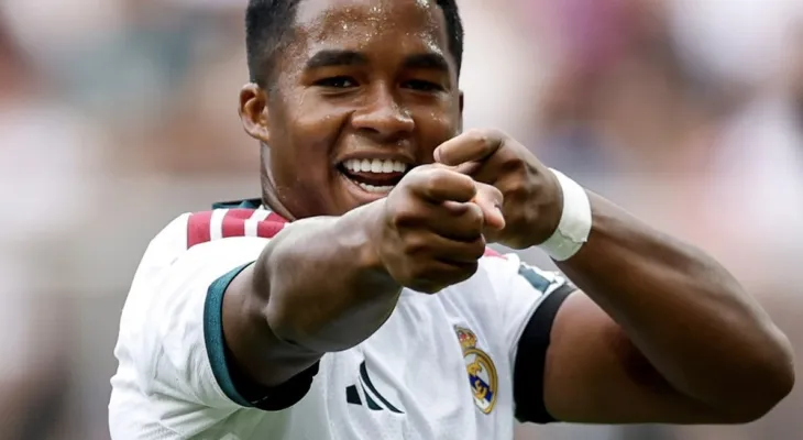 Endrick recebe propostas de Roma e Aston Villa para deixar o Real Madrid por empréstimo