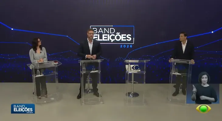 Sandro defende privatização da Copel e Requião promete retomada em primeiro debate