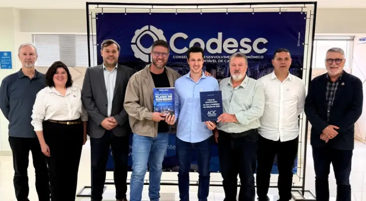 Requião Filho recebe propostas para Cascavel e o Paraná durante visita ao Codesc
