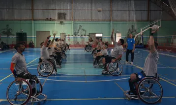 Cascavel sediou treinamento da Seleção Brasileira de handebol em cadeira de rodas