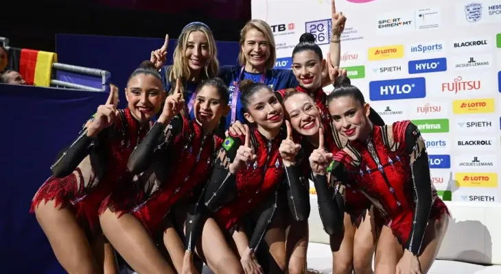 Brasil faz história e leva dois ouros no Mundial de ginástica rítmica