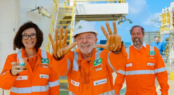 Lula diz que petróleo da Foz do Amazonas é ‘muito chique’