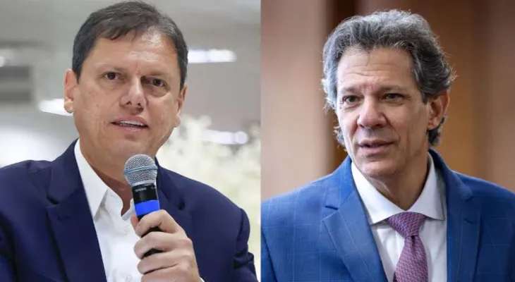 Tarcísio chega a 50% e amplia vantagem sobre Haddad em São Paulo