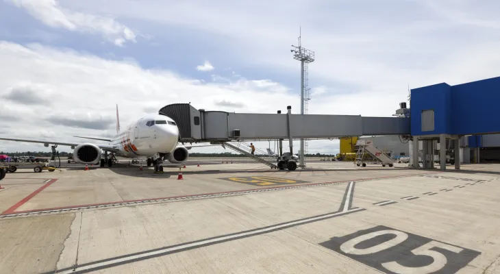 Aeroporto de Foz registra 63 operações aéreas por dia e movimenta 1,3 milhão de passageiros no primeiro semestre