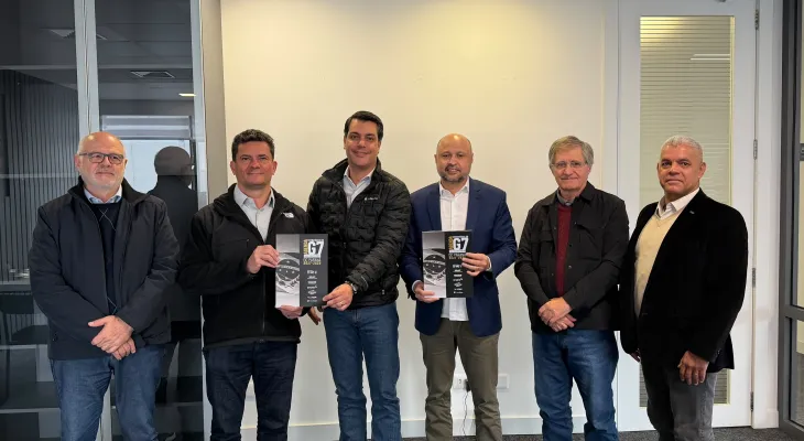 Moro e Vasconcelos recebem agenda do G7 Paraná com propostas para o desenvolvimento do Estado