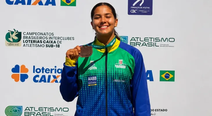Atleta de Cascavel, Larissa Schon, é convocada para a Seleção Brasileira Sub-18 e representará o Brasil em Dakar