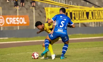 Cascavel estreia na Copa Paraná com derrota em casa para o Foz do Iguaçu