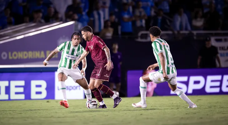 Londrina x Juventude: empate mantém Tubarão no Z-4 da Série B