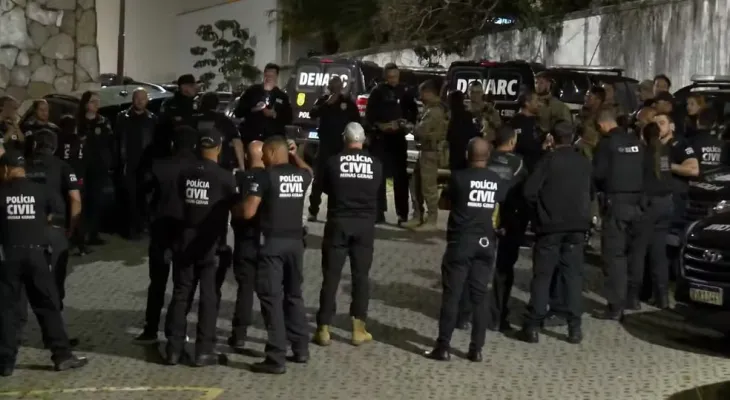 Polícia Civil cumpre 39 mandados contra suspeitos de tráfico de drogas em 5 estados