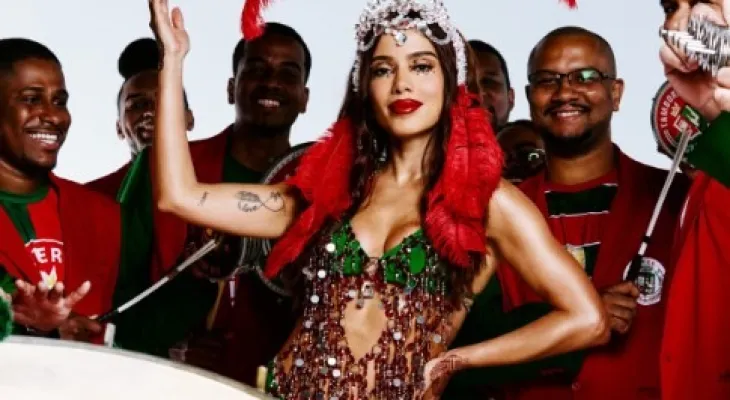 Anitta é anunciada como rainha de bateria da Grande Rio para 2027