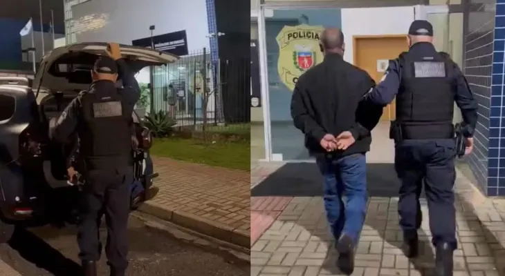 Homem é preso após cortar orelha da companheira em Fazenda Rio Grande