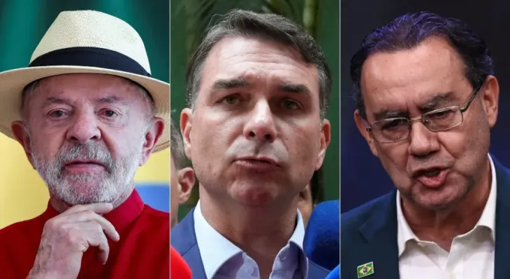 Pesquisa BTG/Nexus mostra Flávio à frente de Lula pela primeira vez no 2º turno