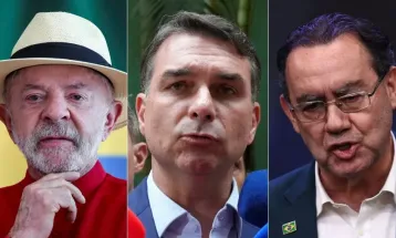 Pesquisa BTG/Nexus mostra Flávio à frente de Lula pela primeira vez no 2º turno