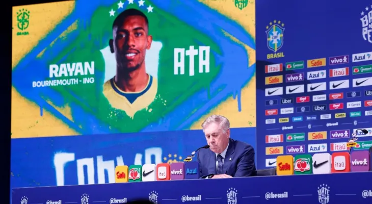 Ancelotti renova Seleção e convoca dez do Brasileirão para amistosos