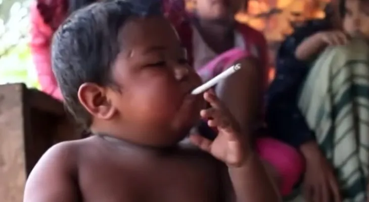 Bebê fumante: como está Ardi Rizal anos depois de abandonar o cigarro