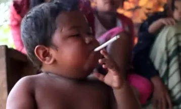 Bebê fumante: como está Ardi Rizal anos depois de abandonar o cigarro