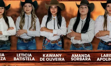Votação aberta: público escolhe a Rainha da 13ª Festa do Peão de Santa Tereza do Oeste