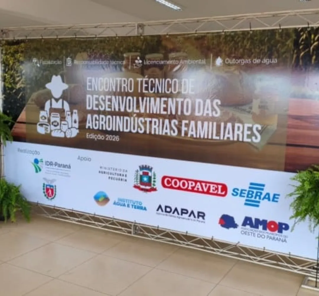 Encontro em Cascavel orienta agroindústrias familiares sobre regras sanitárias e ambientais