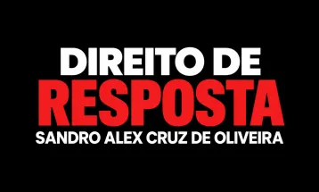 DIREITO DE RESPOSTA - SANDRO ALEX CRUZ DE OLIVEIRA