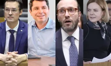 Deltan Dallagnol e Alexandre Curi aparecem na liderança para o Senado