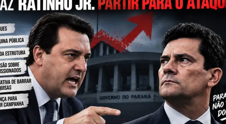 Aliados de Moro reagem a ataques e prometem cobrança por transparência no Governo Ratinho Jr.