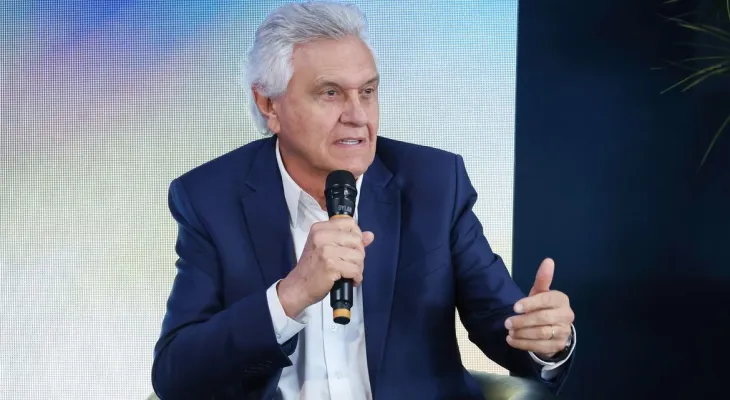Caiado propõe endurecer leis contra o crime e elevar investimento a 25% do PIB