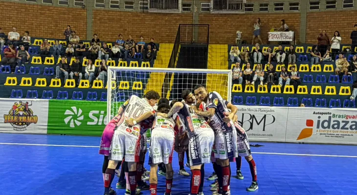 Cascavel Futsal empata com Itaipulândia no primeiro jogo das oitavas da Série Ouro