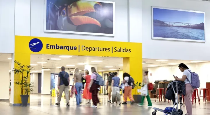 Movimentação no Aeroporto de Foz volta a quebrar recorde em agosto