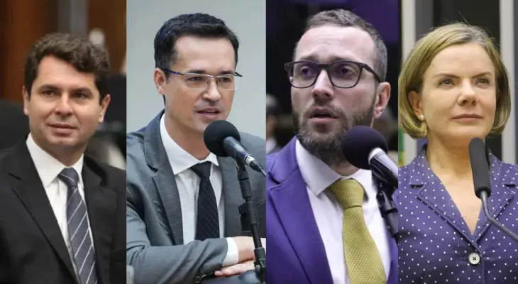 Curi tem 14%, Deltan e Filipe 11% e Gleisi 10%, diz Quaest