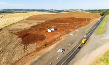 Ampére e Realeza recebem novas estruturas nas rodovias do Sudoeste