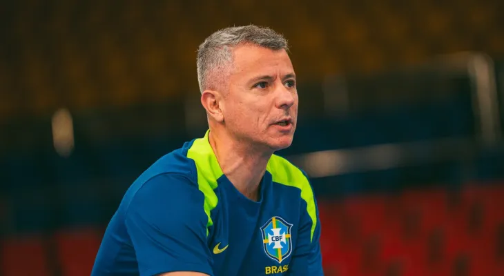 Márcio Coelho terá mais um compromisso com a Seleção Brasileira de futsal