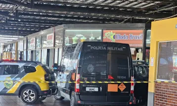PMPR neutraliza artefato explosivo encontrado no Terminal do Boqueirão em Curitiba