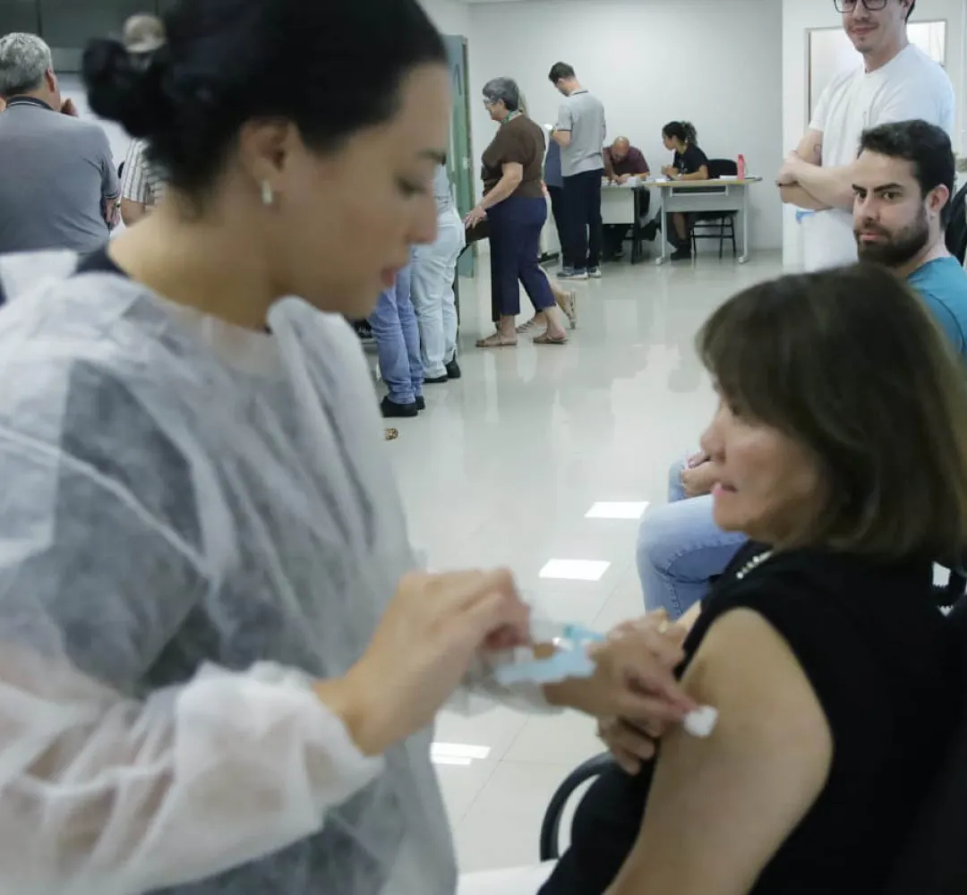 Vacinação contra a gripe