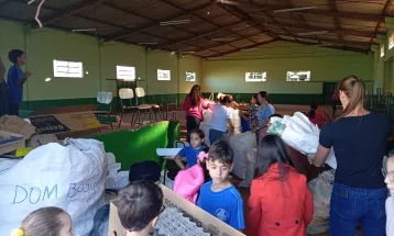 Corbélia: Alunos da Rede Municipal participam da 1ª Gincana Ecológica