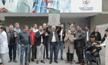 Prefeitura inaugura USF de Espigão Azul com estrutura moderna e mais conforto para a comunidade