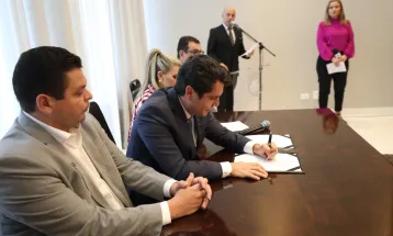 Alexandre Curi e Gugu Bueno promulgam primeiro Código de Ética da Alep