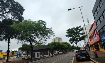 Tempo instável marca o sábado em Cascavel