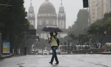 Chuvas intensas no Rio de Janeiro levam ao acionamento da Marinha