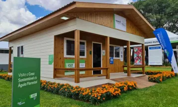 Casa sustentável de madeira apresentada no Show Rural poderá ser financiada pela Caixa