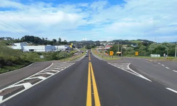 Rodovias entre Francisco Beltrão e Itapejara do Oeste recebem melhorias do DER-PR