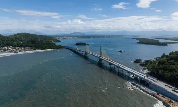 Ponte de Guaratuba: Obra entra na reta final para entrega em 29 de abril