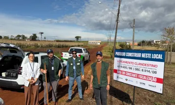 Prefeitura intensifica combate a loteamentos irregulares e alerta compradores de chácaras em Cascavel