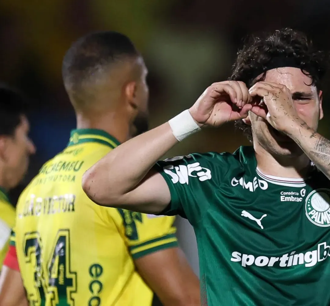 O Verdão vê o Flamengo na cola