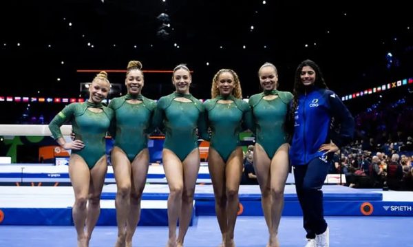 Brasil sobe três posições e termina Mundial de Ginástica em 5º