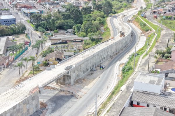 Novo viaduto da PR-151 entra na fase final em Palmeira