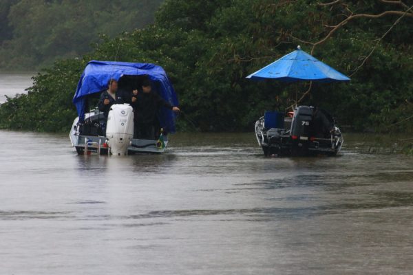 Marinha recomenda suspender navegação nos rios Paraná e Iguaçu após cheia