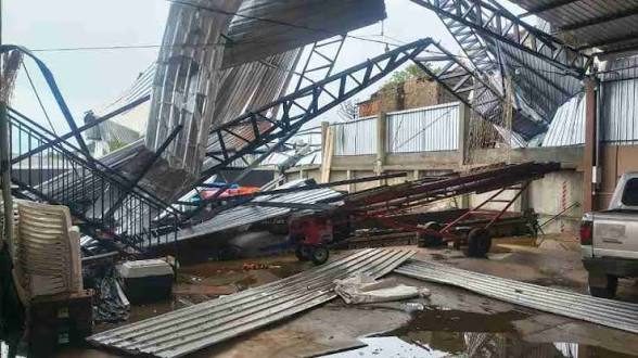 Sete dias após temporal, centenas seguem sem energia em Laranjeiras do Sul