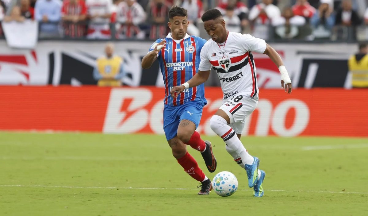 O São Paulo visita o Bahia