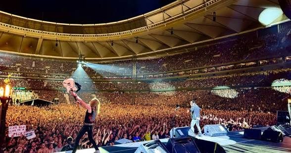 Show do Iron Maiden provoca bloqueios no trânsito de Curitiba nesta quarta-feira