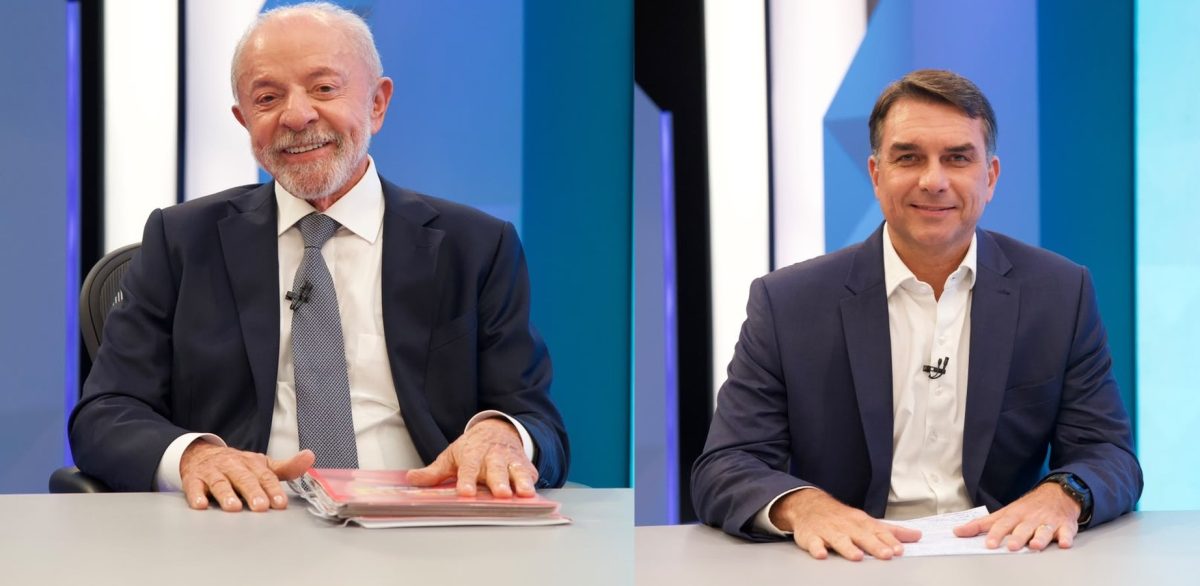 Lula (PT) e Flávio Bolsonaro (PL) disputam o segundo turno da eleição presidencial